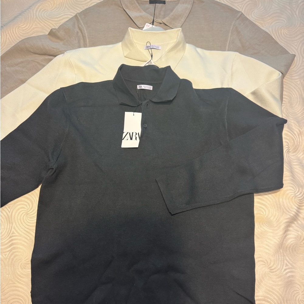 Zara Dark Gray(XL),Ivory (XL), and Beige (L)